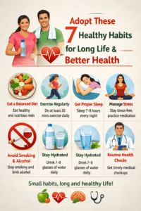 लंबी उम्र और बेहतर सेहत के लिए अपनाएं ये 7 हेल्दी आदतें, हार्वर्ड और एम्स से प्रशिक्षित डॉक्टर एक्सपर्ट्स की सलाह